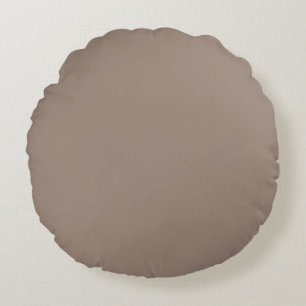 Coussins Ronds Fond de rose poussiéreuse chaude – Conception de m