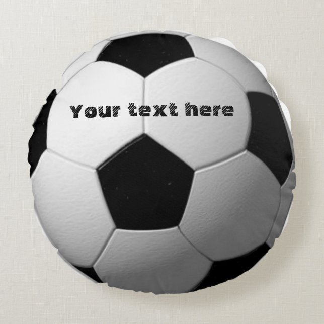 Coussins Ronds Football (Devant)