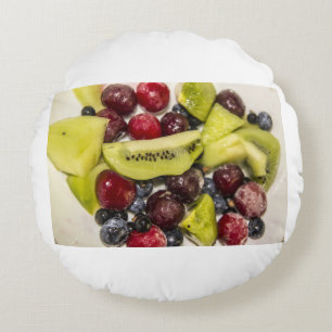 Coussins Ronds Forme Alimentaire Fruit Personnaliser Destiny Dest