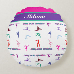 Coussins Ronds Fou de la gymnastique