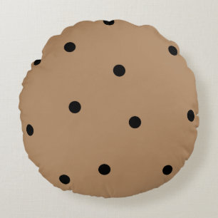 Coussins Ronds Gâteau aux pépites de chocolat mignon