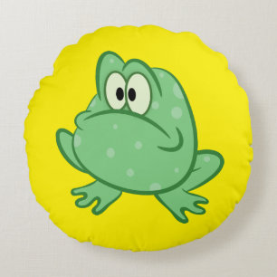 Coussins Ronds Grenouille