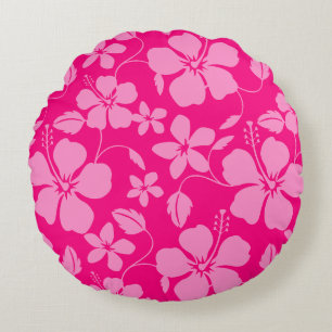 COUSSINS RONDS GUAVES ROSES HULA HAWAIENNE (HIBISCUS)