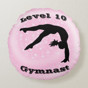 Coussins Ronds Gymnaste de niveau 10
