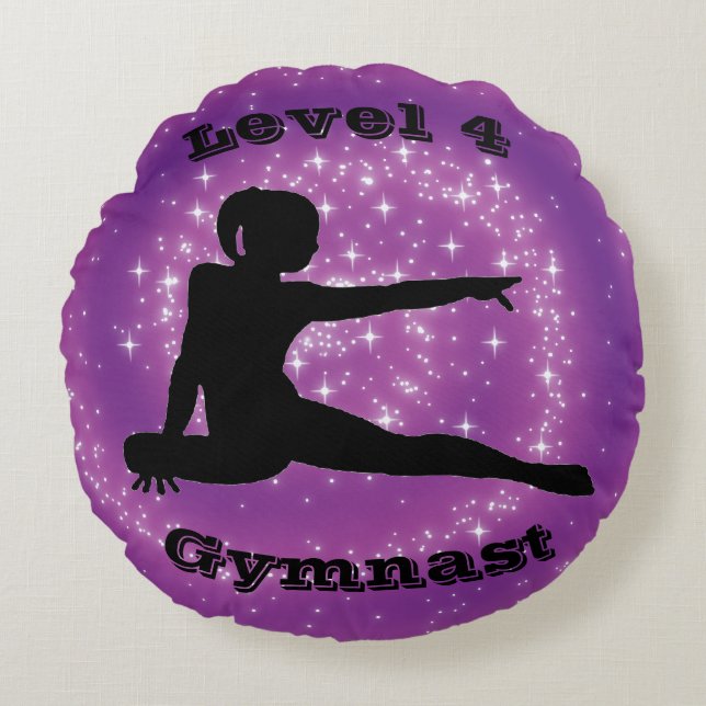 Coussins Ronds Gymnaste de niveau 4 (Devant)