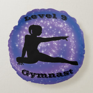 Coussins Ronds Gymnaste de niveau 9
