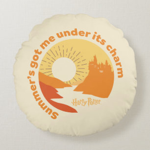 Coussins Ronds HARRY POTTER™   Summer Magic HOGWARTS™ Castle