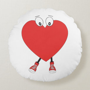 Coussins Ronds Heart Shape