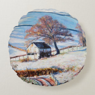 Coussins Ronds Hiver Frost 2009