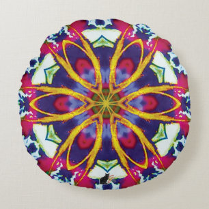 Coussins Ronds Hummers Kaleidoscope