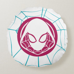 Coussins Ronds Icône Ghost-Spider