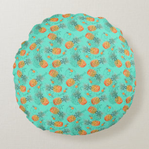 Coussins Ronds Ile Dreams : Ananas Motif Pod