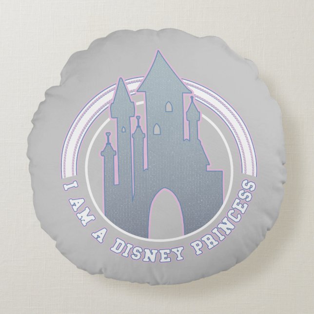 Coussins Ronds "I'm A Disney Princess" (Devant)