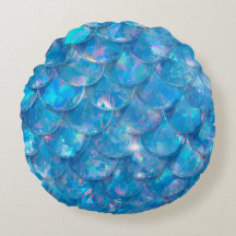 Impression de sirène bleue brillante