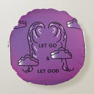 Coussins Ronds Inspiration Pillow Purple