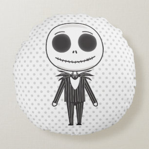 Coussins Ronds Jack Skellington