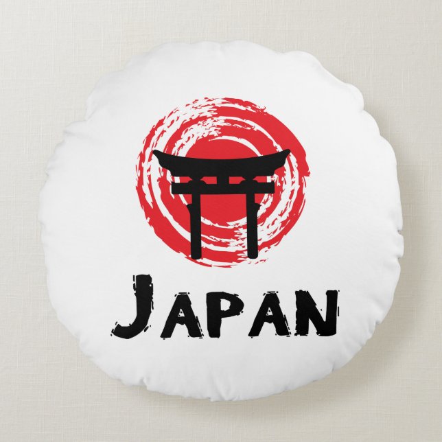 Coussins Ronds Japon (Devant)