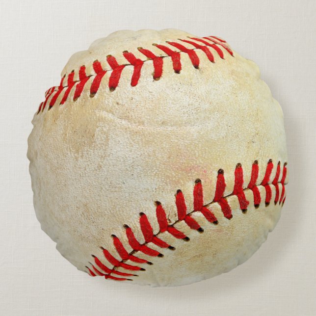 Coussins Ronds Jeu de baseball sport de balle jouer sale vieux (Devant)