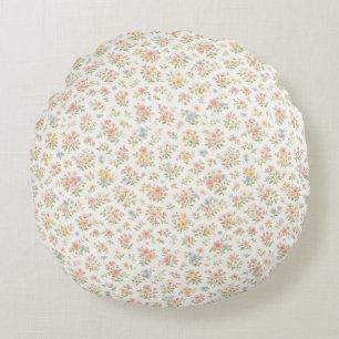 Coussins Ronds Joli motif floral sans couture de petites fleurs n