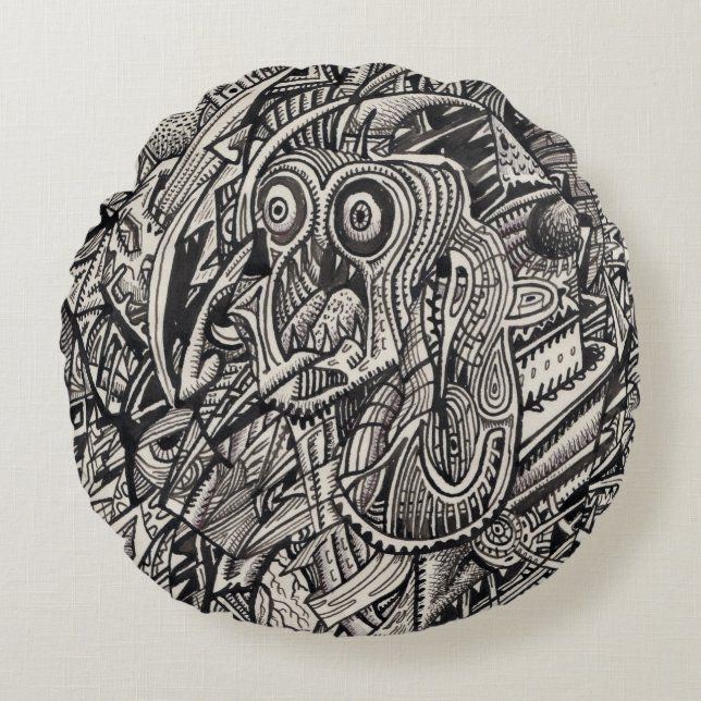 Coussins Ronds Jonah Complex (Devant)