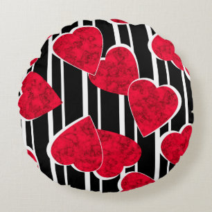 Coussins Ronds Jour de la Saint Valentin
