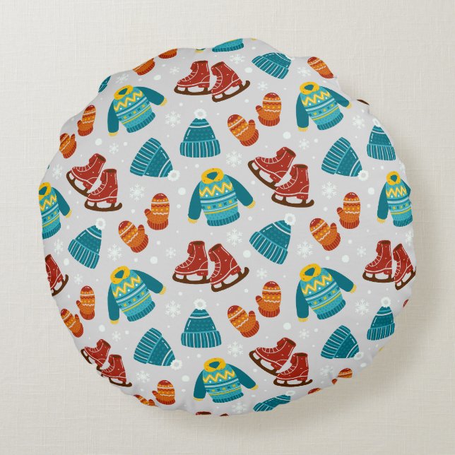 Coussins Ronds Jours de gelée Cosy (Dos)
