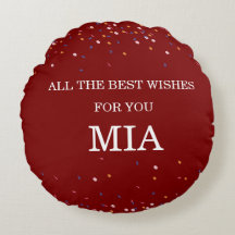 Joyeux Anniversaire Cadeau avec Bordure de Confett