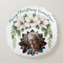 Joyeux Noël grand-mère photo cadeau de vacances