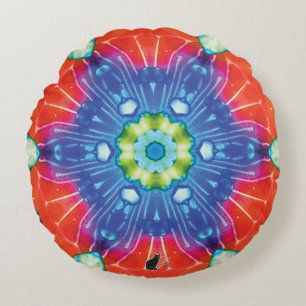 Coussins Ronds Kaleidoscope