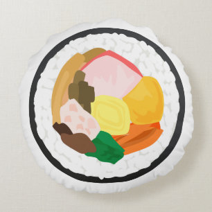 Coussins Ronds Kimbap