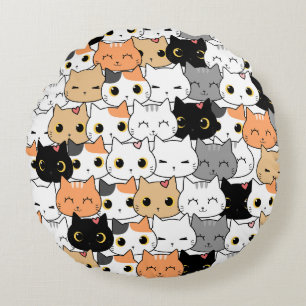 Coussins Ronds Kitty Wall