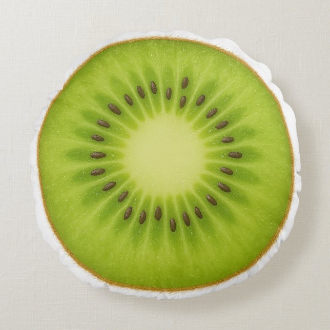 Coussins Ronds Kiwifruit Round Pillow (Devant)