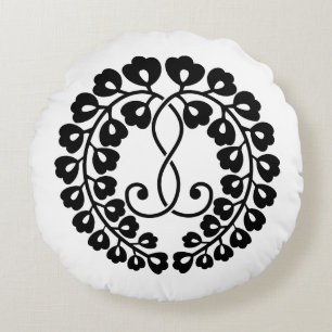 Coussins Ronds Kujo wisteria