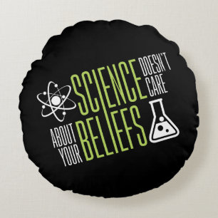 Coussins Ronds La Science ne s'inquiète pas