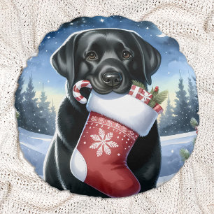 Coussins Ronds Labrador Retriever Christmas Stocking Chien Chien