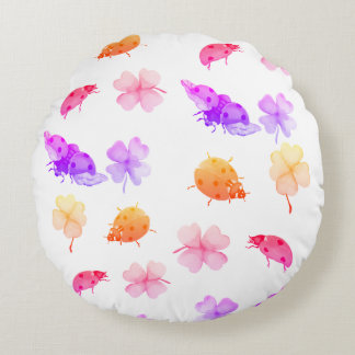 Coussins Ronds Lancer l'oreiller