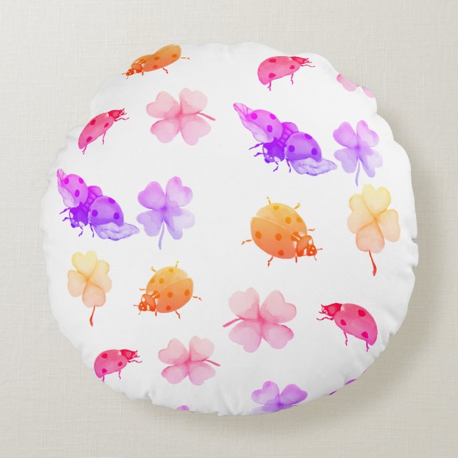 Coussins Ronds Lancer l'oreiller (Devant)