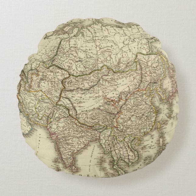 Coussins Ronds L'Asie 9 (Devant)