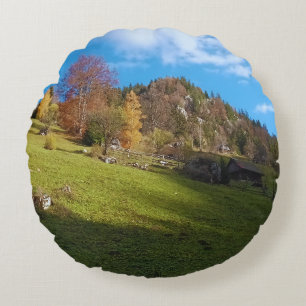 Coussins Ronds Le Haut Pré - Nature Sauvage Roumanie