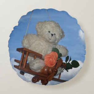 Coussins Ronds Le nounours volant