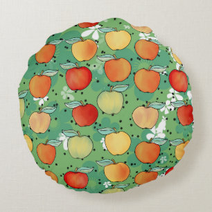 Coussins Ronds Le verger Apple