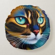 Le visage d'un mignon Lynx pointe Siamese