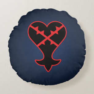 Coussins Ronds Les Coeurs du Royaume Symbole impeccable