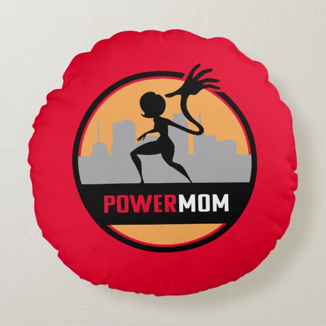 Coussins Ronds Les Incroyables 2 | Power Mom (Devant)