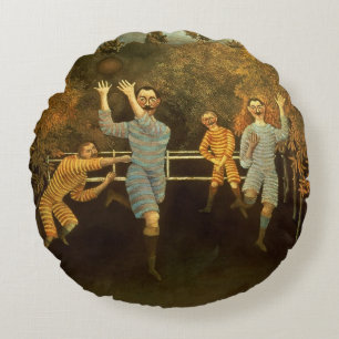 Coussins Ronds Les joueurs de football, 1908 (huile sur la toile)