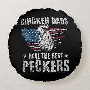 Coussins Ronds Les Poussières Ont Les Meilleurs Peckers Jamais Dr