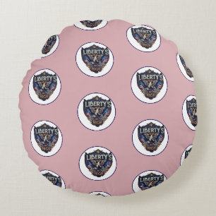 Coussins Ronds Les solaires de Liberty