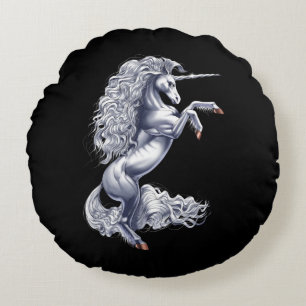 Coussins Ronds licorne mythique