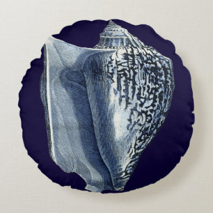 Coussins Ronds L'indigo écosse I