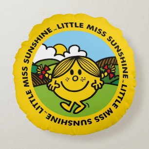 Coussins Ronds Little Miss Sunshine Cercle Sunshine